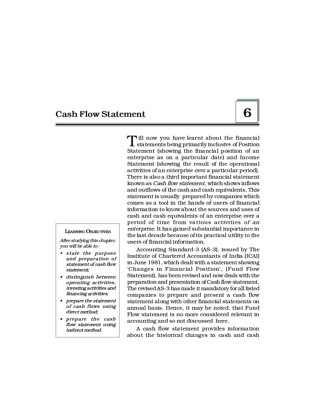 CBSE Cash Flow Statement (Accountany) Study Material For Class 12 - Page 2