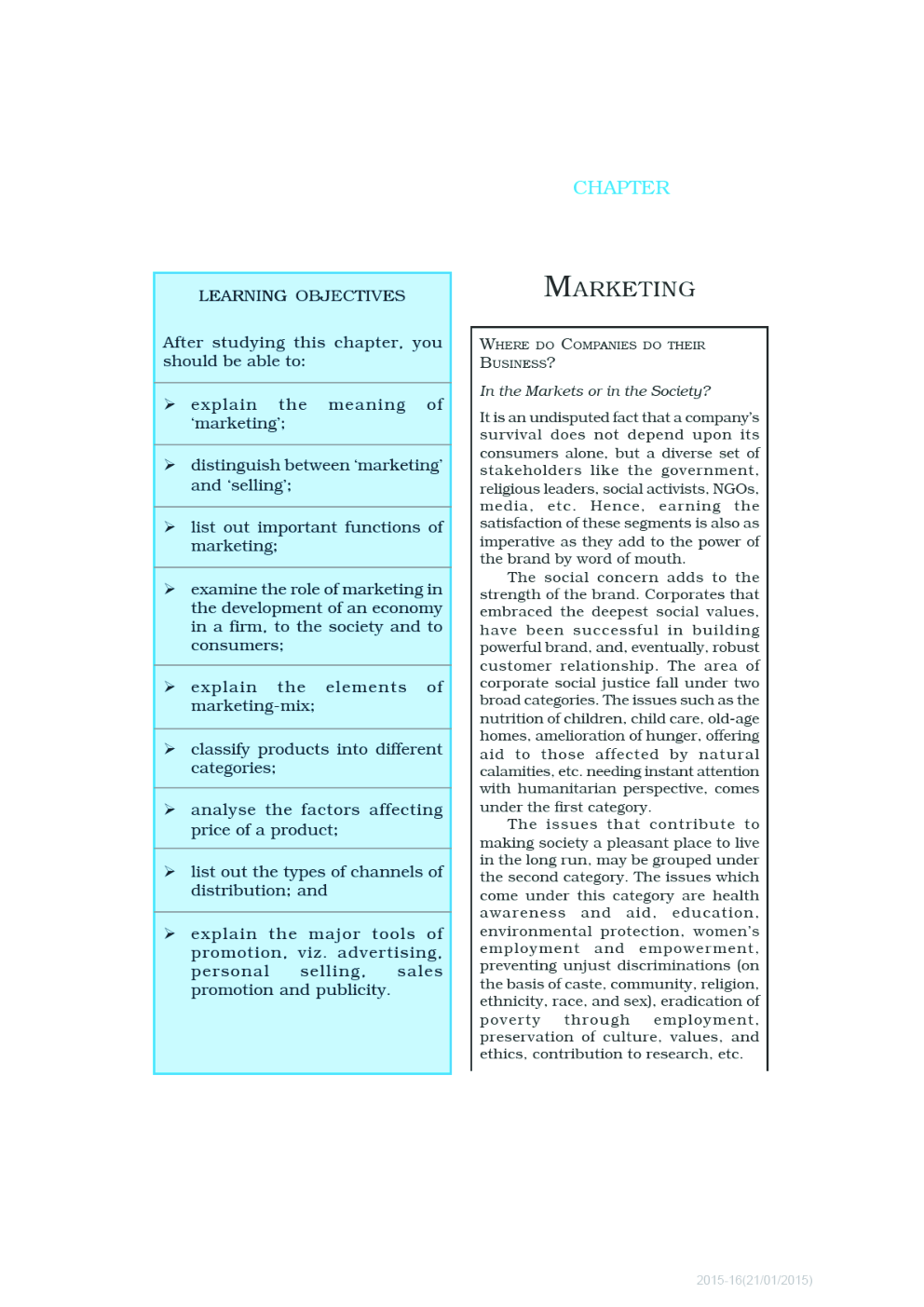 CBSE Business Marketing (Business Study) Study Material For Class 12 - Page 2