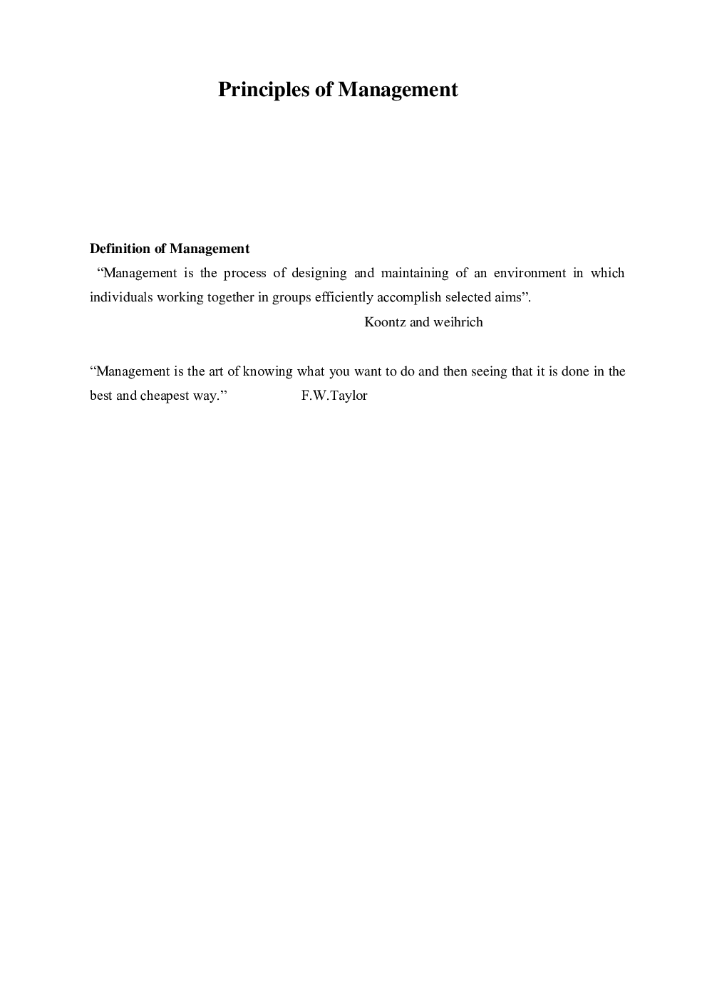 CBSE Principles And Functions Of Management (Business Study) Study Material For Class 12 - Page 2