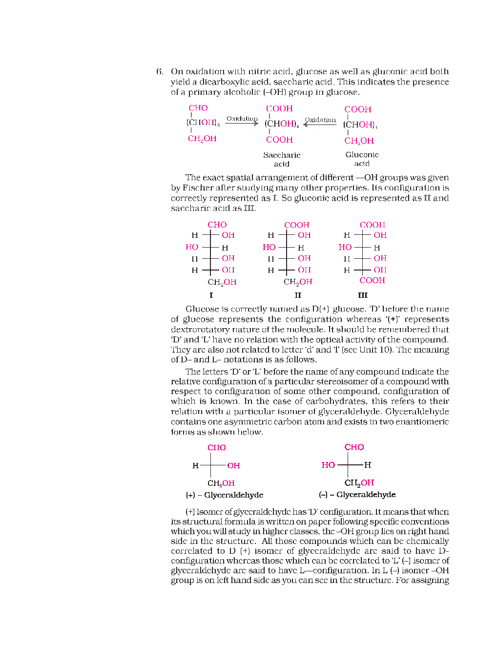 CBSE Biomolecules (Chemistry) Study Material For Class 12 - Page 5