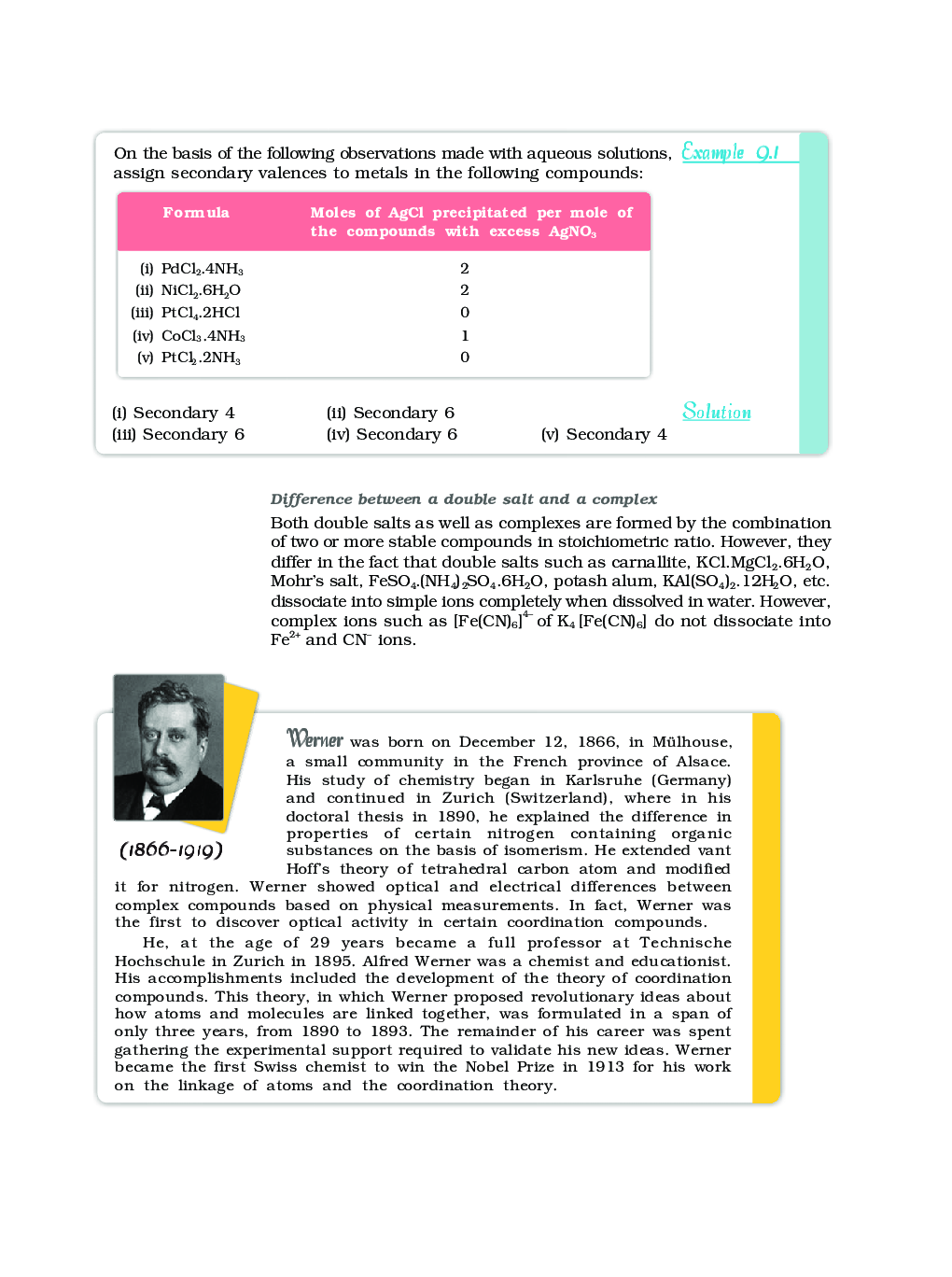 CBSE Coordination Compounds (Chemistry) Study Material For Class 12 - Page 4