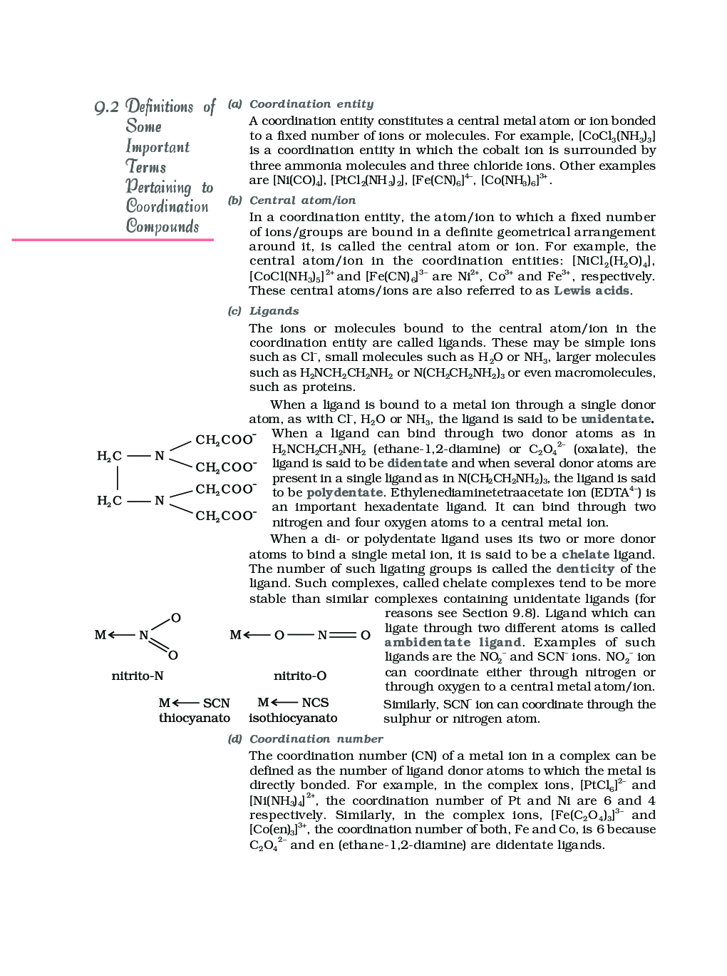 CBSE Coordination Compounds (Chemistry) Study Material For Class 12 - Page 5