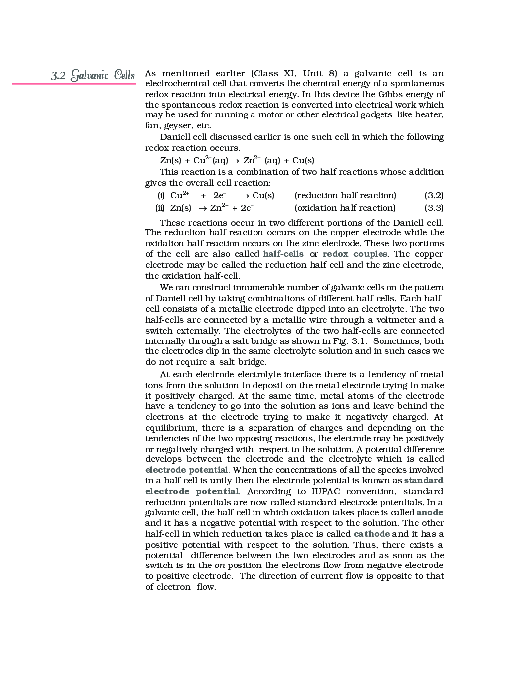 CBSE Electro Chemistry (Chemistry) Study Material For Class 12 - Page 4