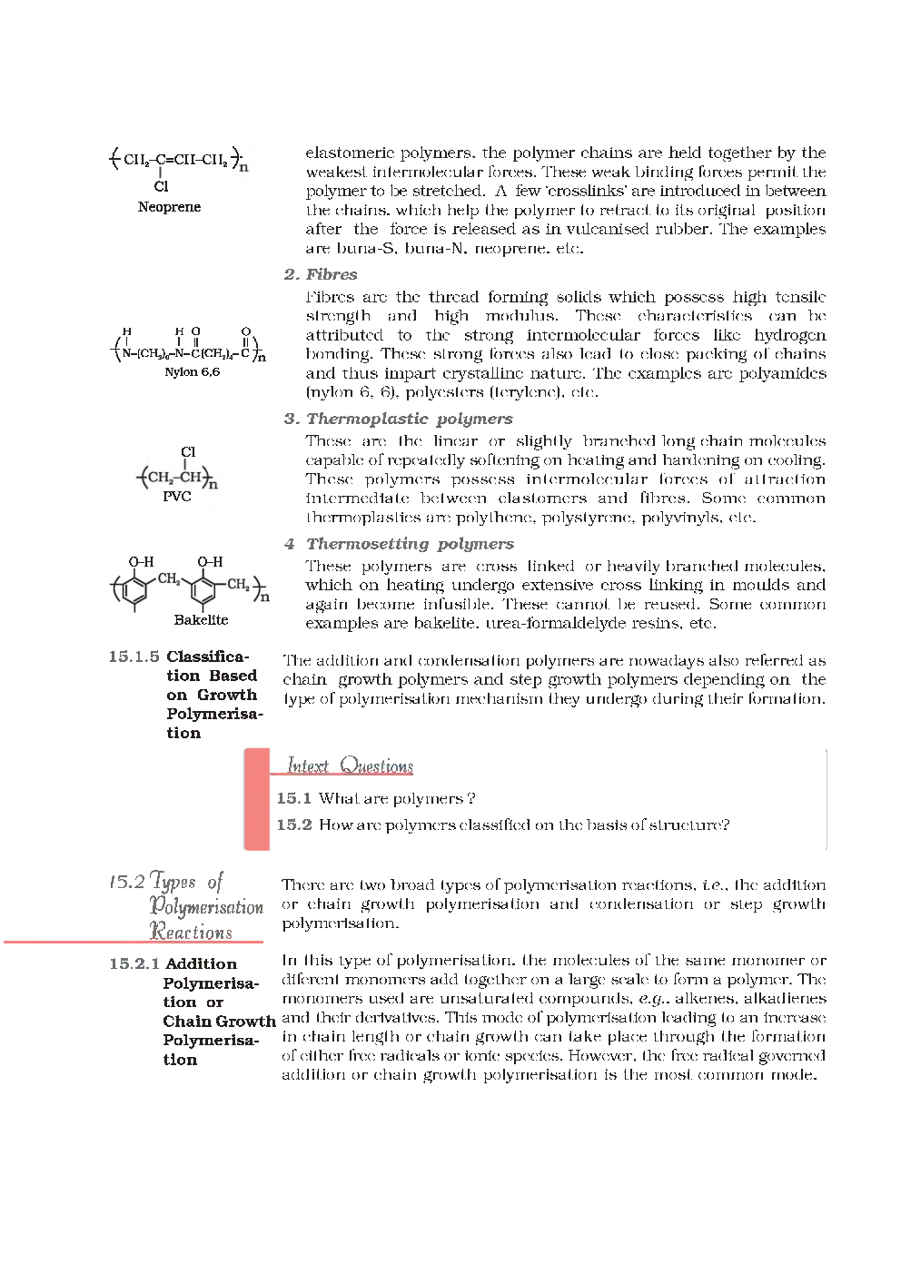 CBSE Polymers (Chemistry) Study Material For Class 12 - Page 5
