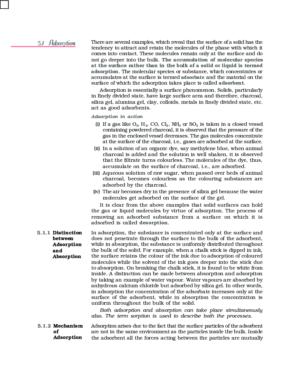 CBSE Surface Chemistry (Chemistry) Study Material For Class 12 - Page 3