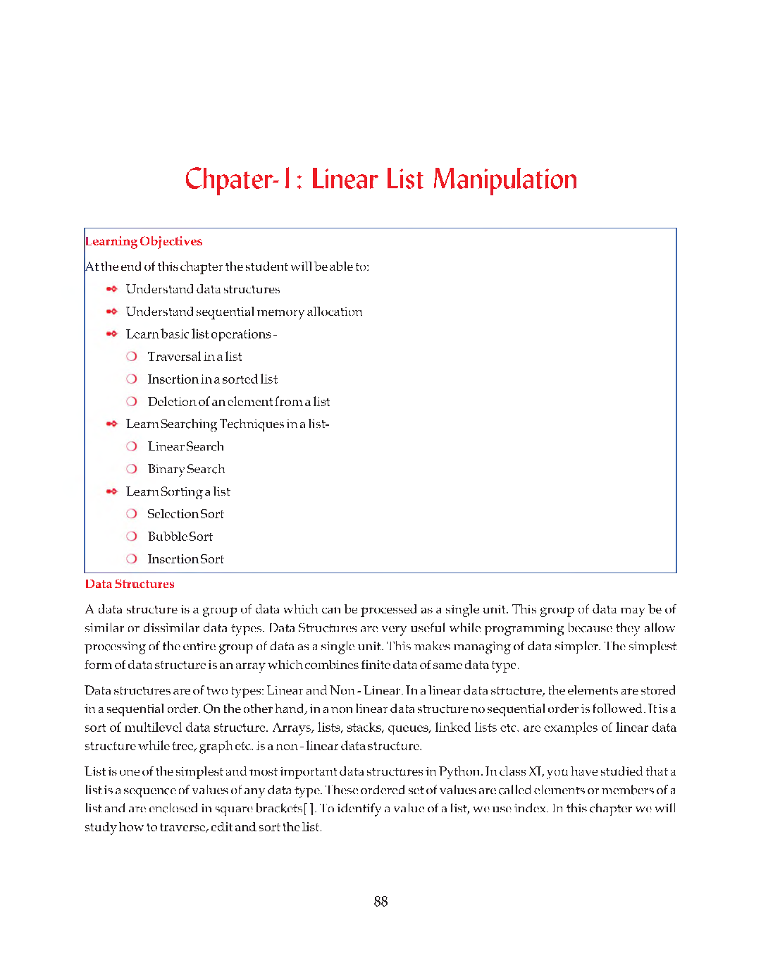 CBSE Advanced Programing With Python (Computer Science) Study Material For Class 12 - Page 3