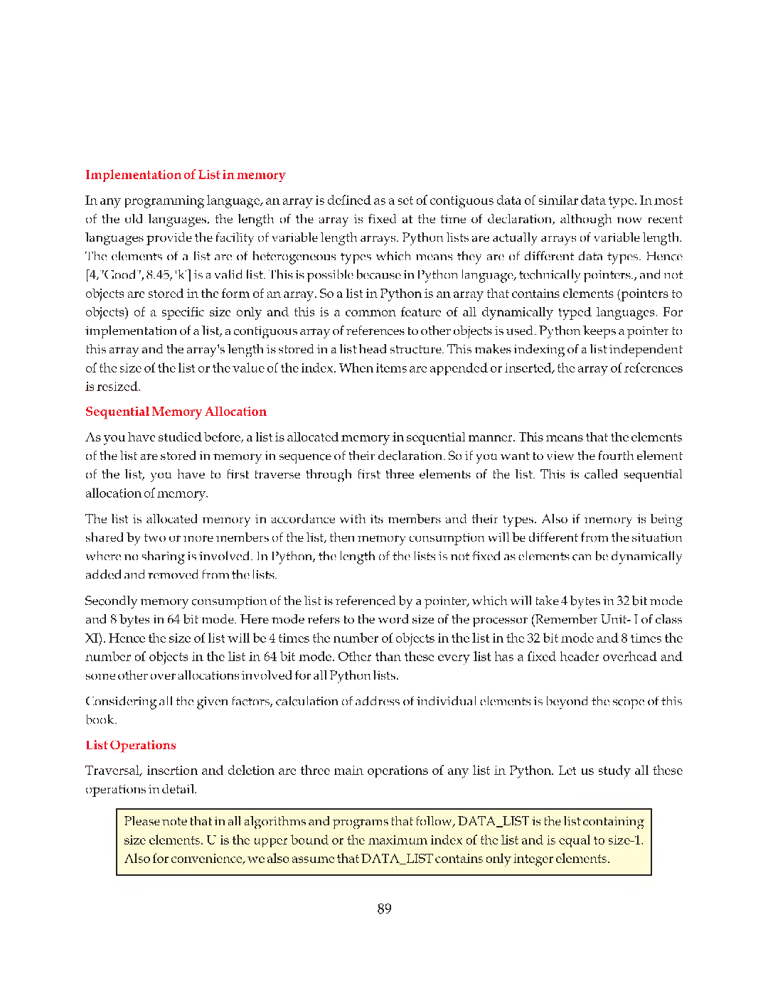 CBSE Advanced Programing With Python (Computer Science) Study Material For Class 12 - Page 4