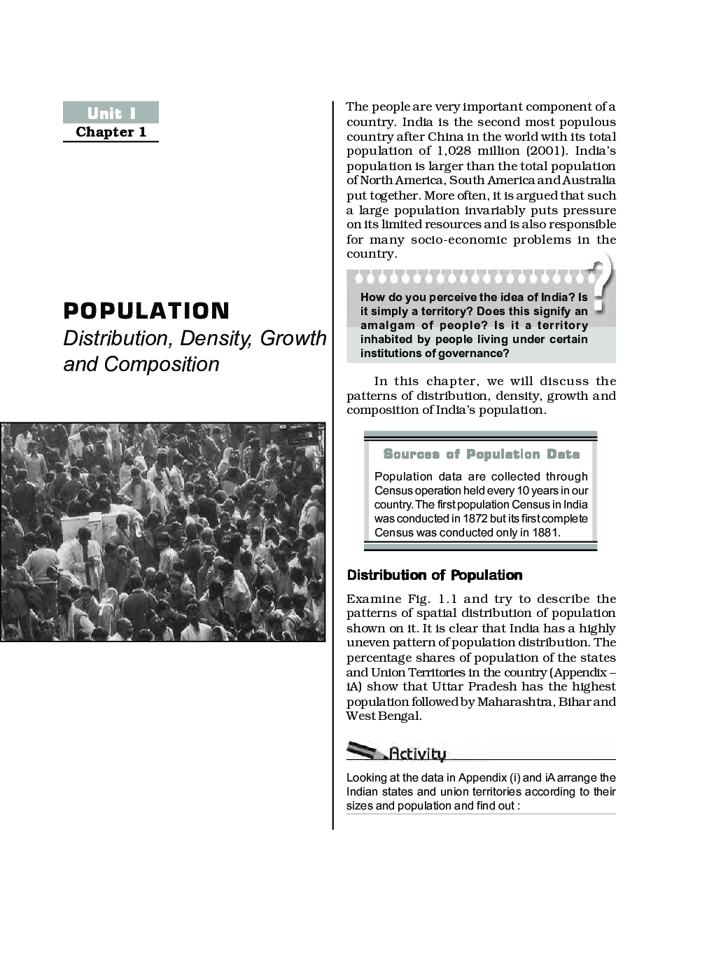 CBSE India People And Economy (Geography) Study Material For Class 12 - Page 4