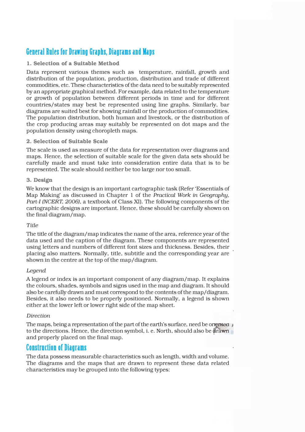 CBSE Processing Of Data And Thematic Mapping (Geography) Study Material For Class 12 - Page 2
