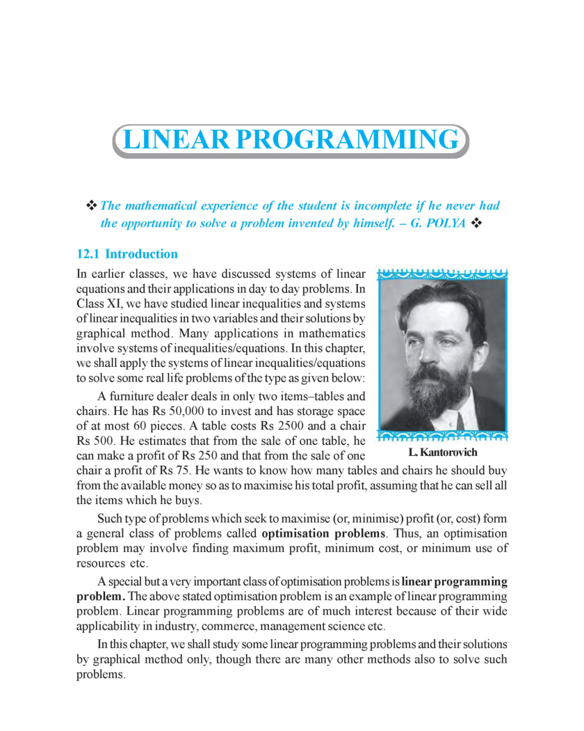 CBSE Linear Programming (Maths) Study Material For Class 12 - Page 2