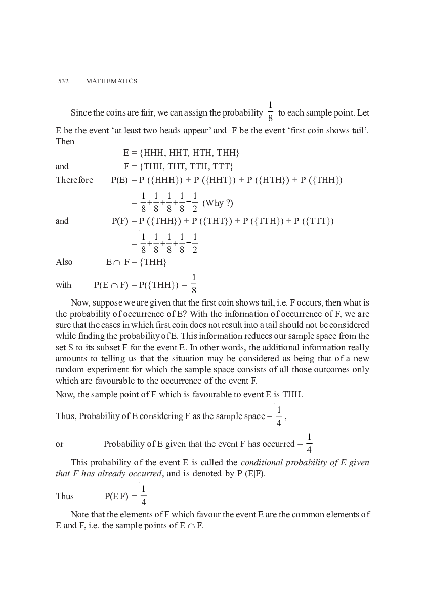 CBSE Probability (Maths) Study Material For Class 12 - Page 3
