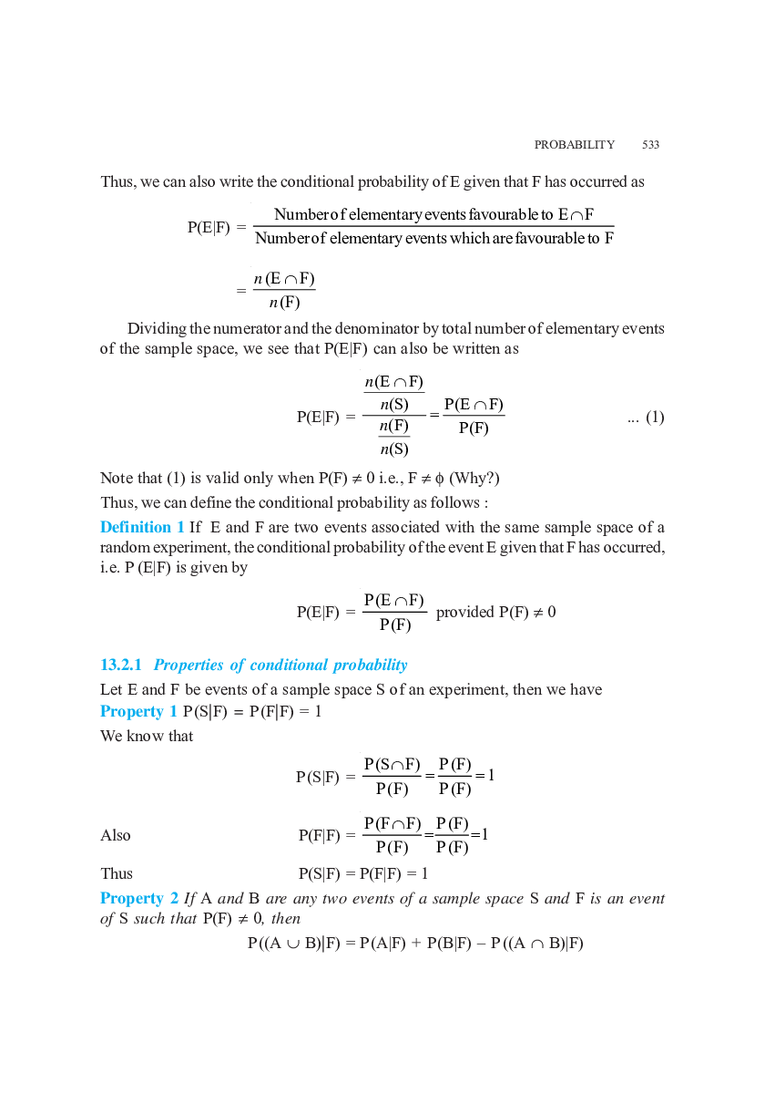 CBSE Probability (Maths) Study Material For Class 12 - Page 4