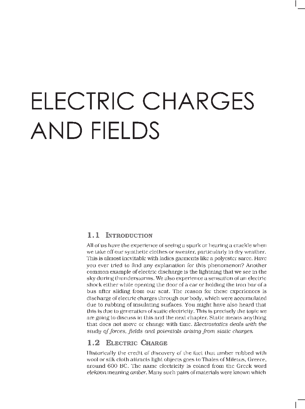CBSE Electric Charges And  Fields (Physics) Study Material For Class 12 - Page 2