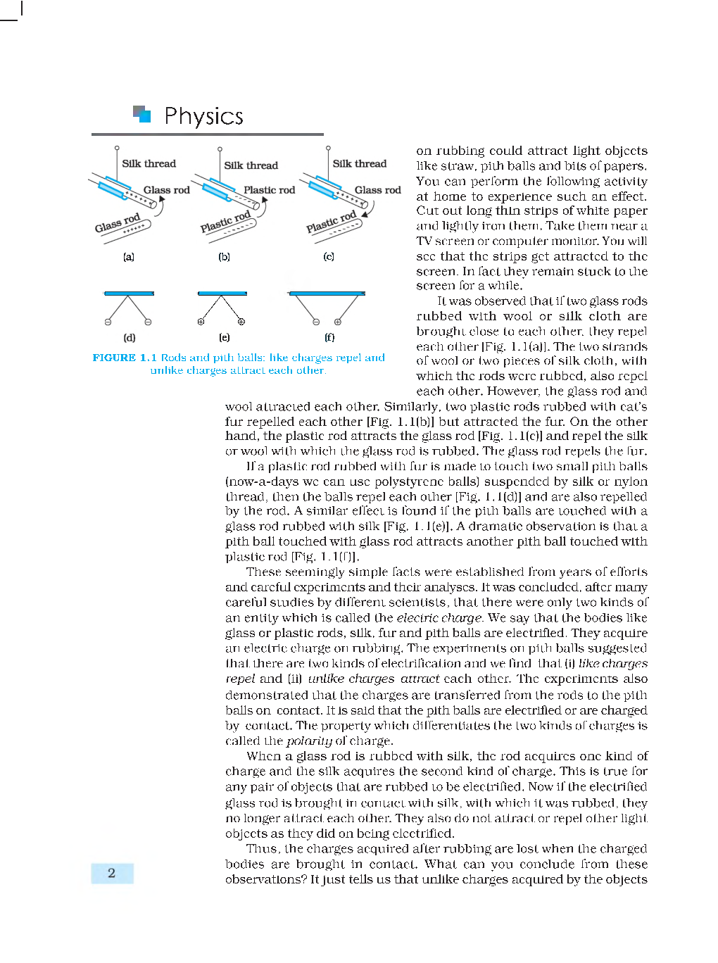 CBSE Electric Charges And  Fields (Physics) Study Material For Class 12 - Page 3