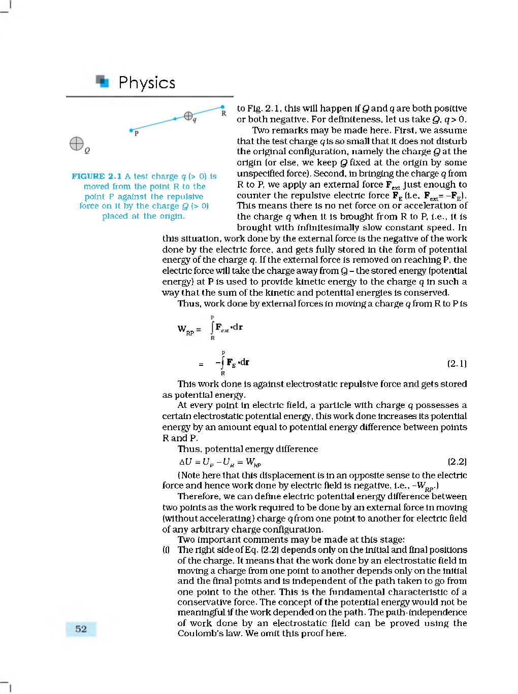 CBSE Electrostatic Potential And Capacitance (Physics) Study Material For Class 12 - Page 3