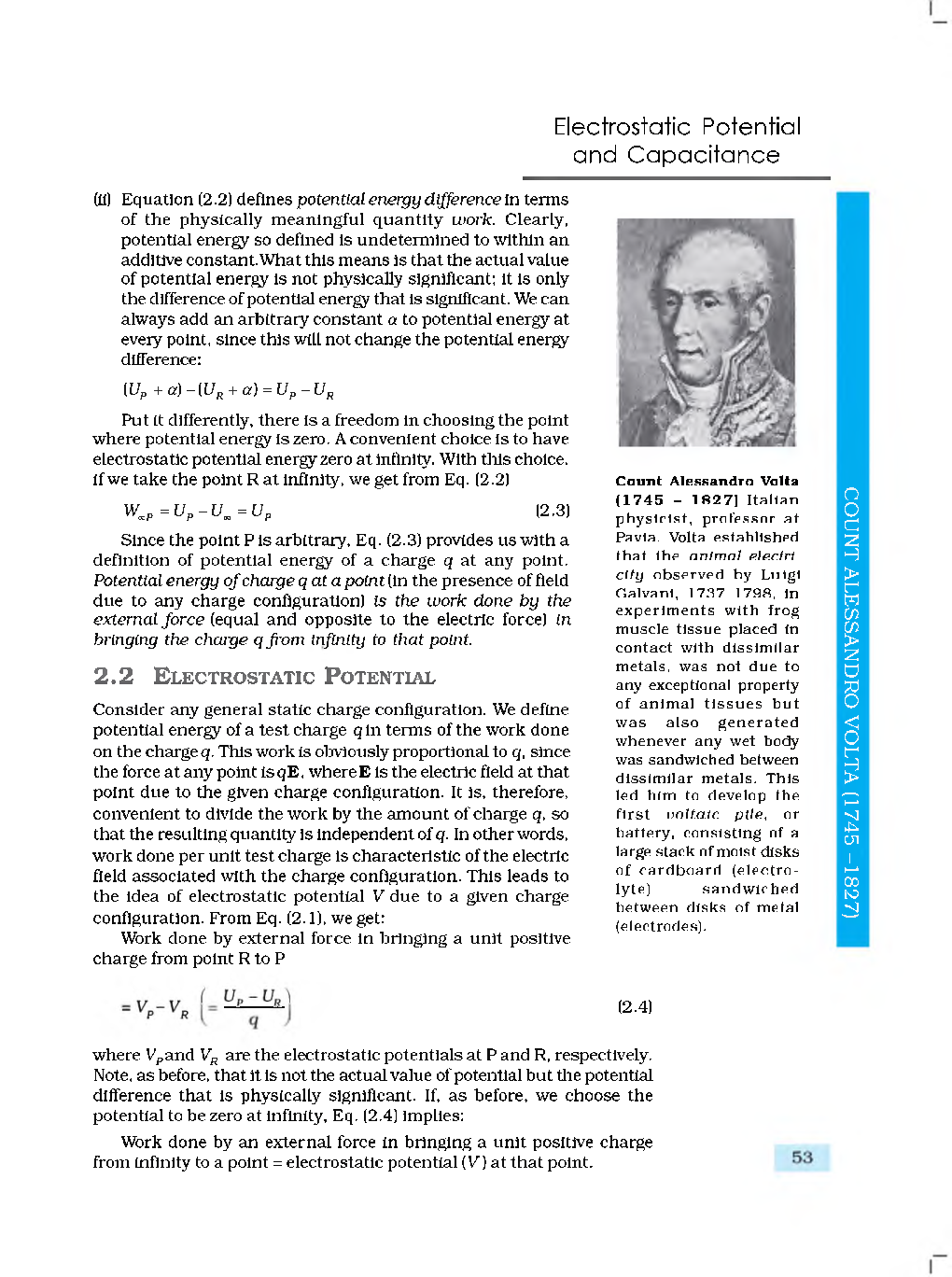 CBSE Electrostatic Potential And Capacitance (Physics) Study Material For Class 12 - Page 4
