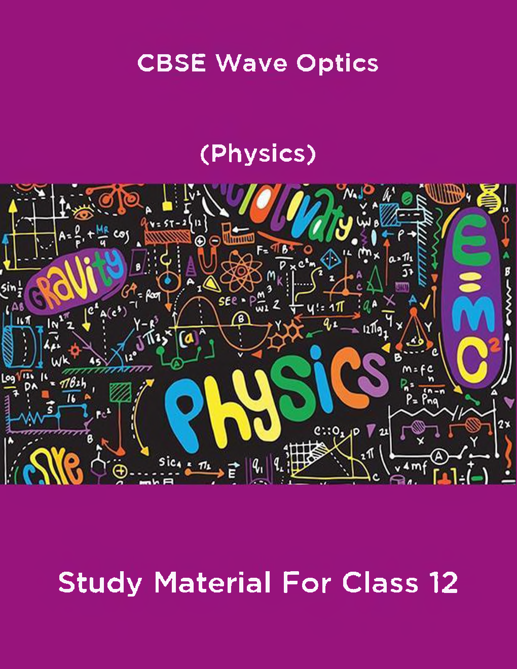 CBSE Wave Optics (Physics) Study Material For Class 12 - Page 1