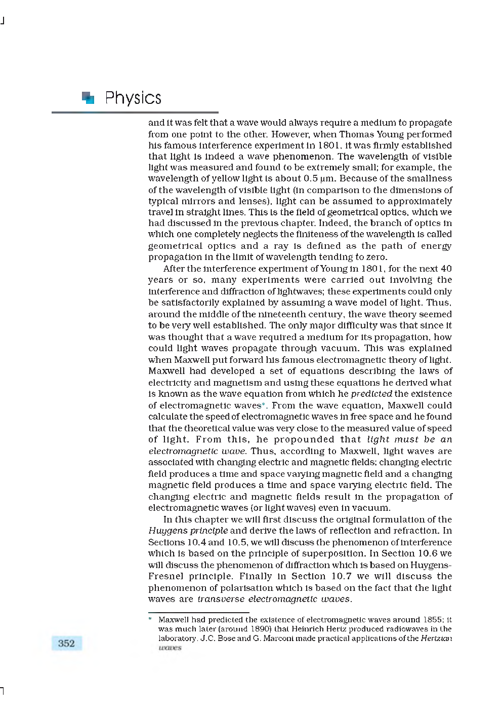 CBSE Wave Optics (Physics) Study Material For Class 12 - Page 3