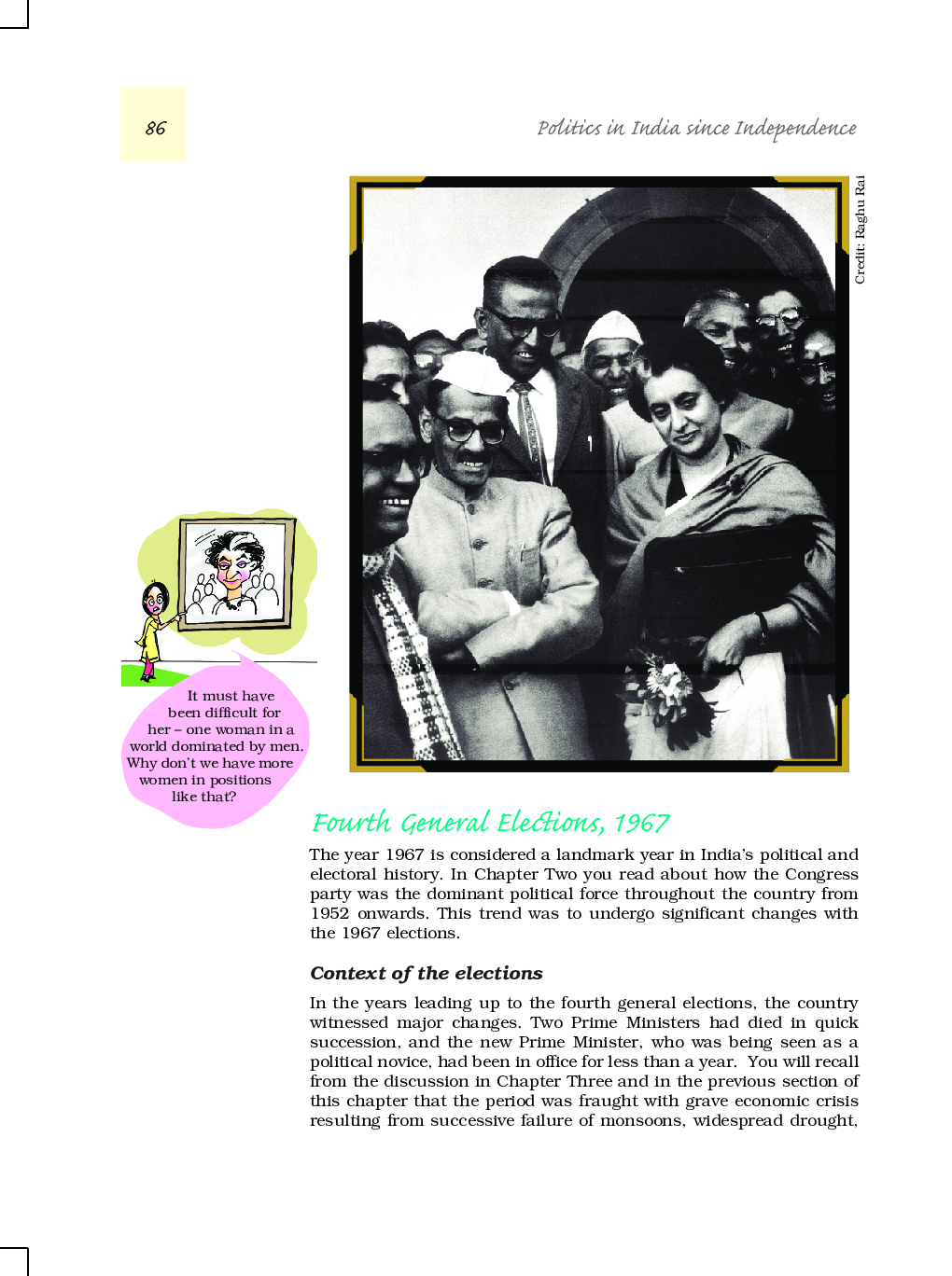 CBSE Challenges To And Restoration Of The Congress System (Political Science) Study Material For Class 12 - Page 5