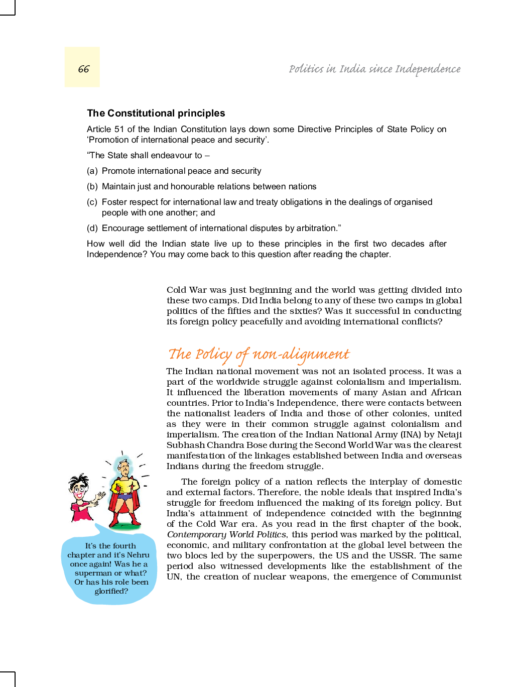 CBSE Indias External Relations (Political Science) Study Material For Class 12 - Page 3