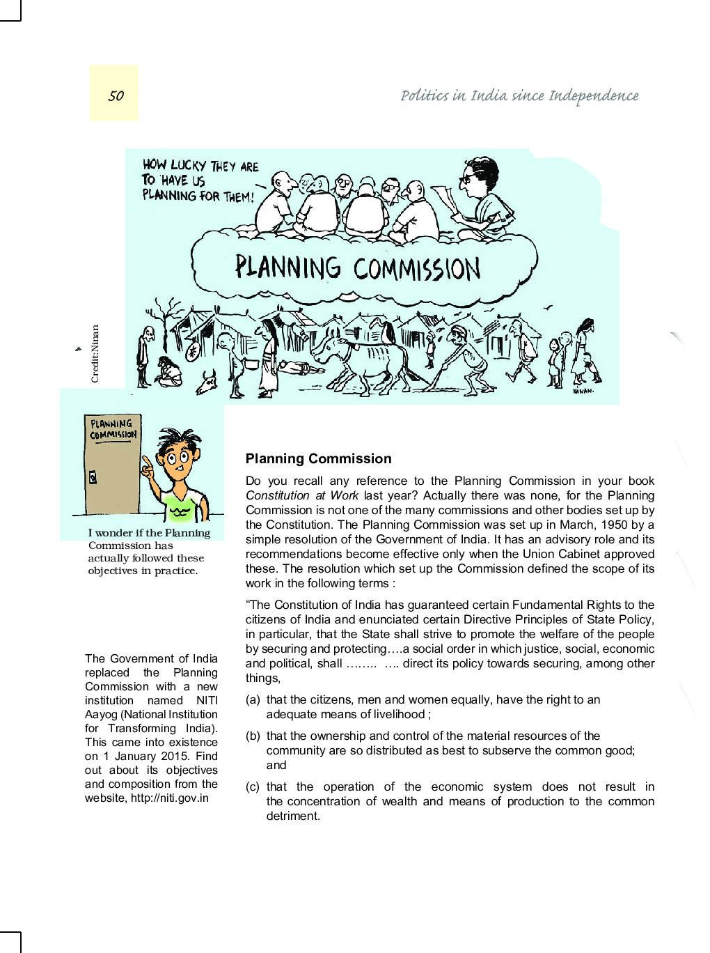 CBSE Politics Of Planned Development (Political Science) Study Material For Class 12 - Page 5