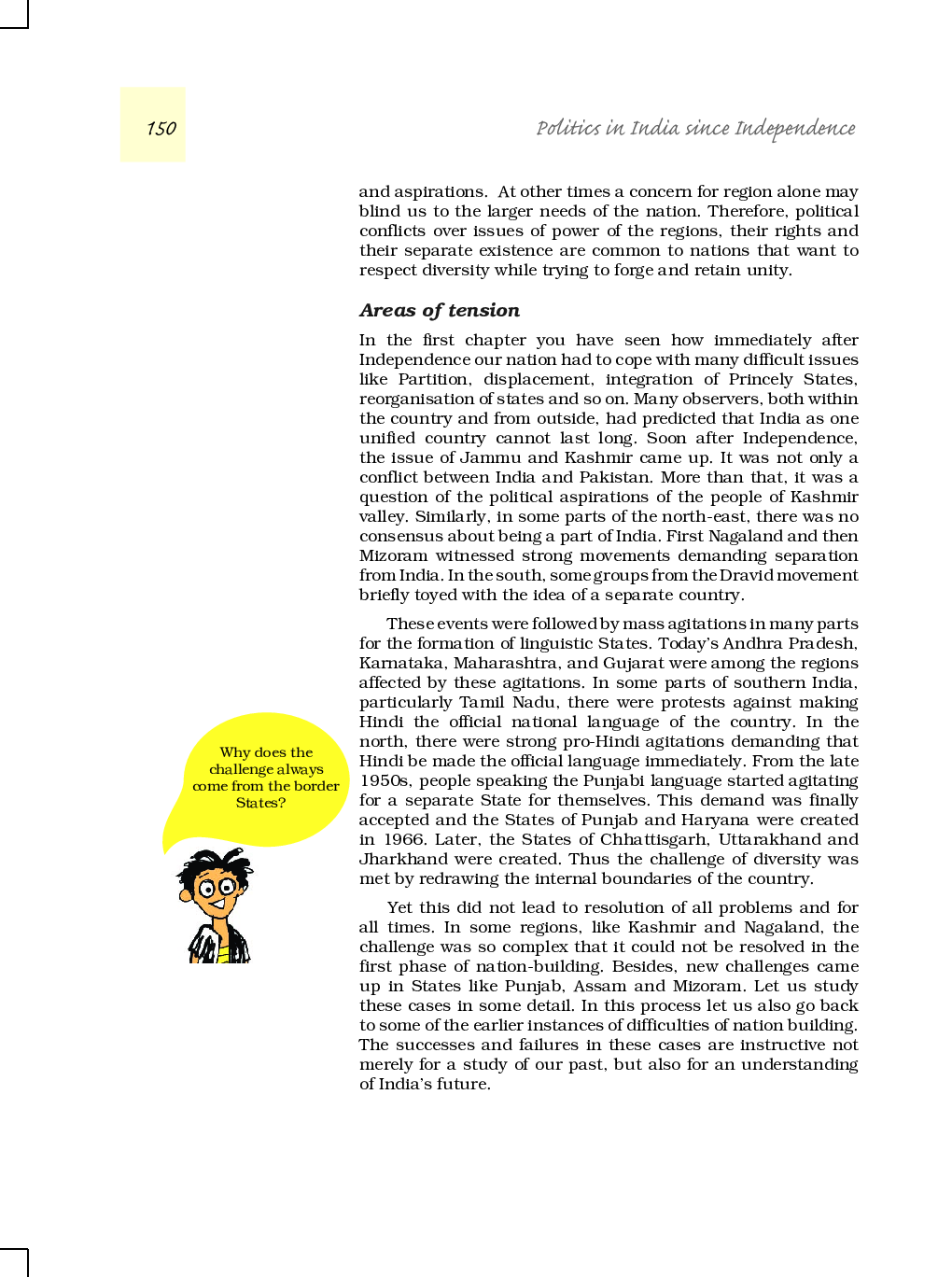 CBSE Regional Aspirations (Political Science) Study Material For Class 12 - Page 3