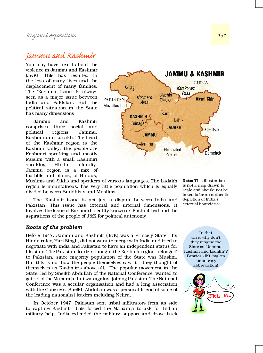 CBSE Regional Aspirations (Political Science) Study Material For Class 12 - Page 4