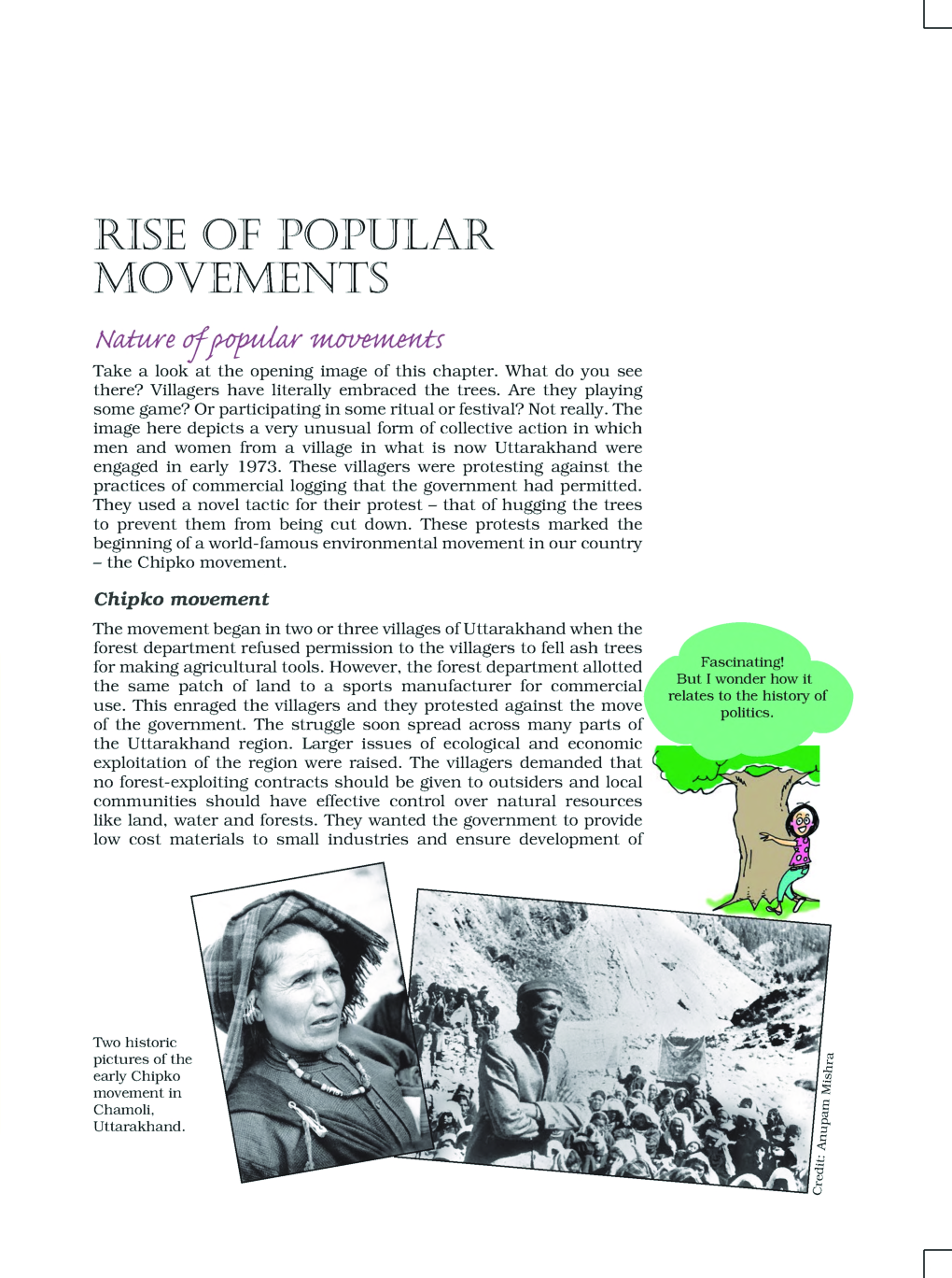 CBSE Rise Of Popular Movements (Political Science) Study Material For Class 12 - Page 2