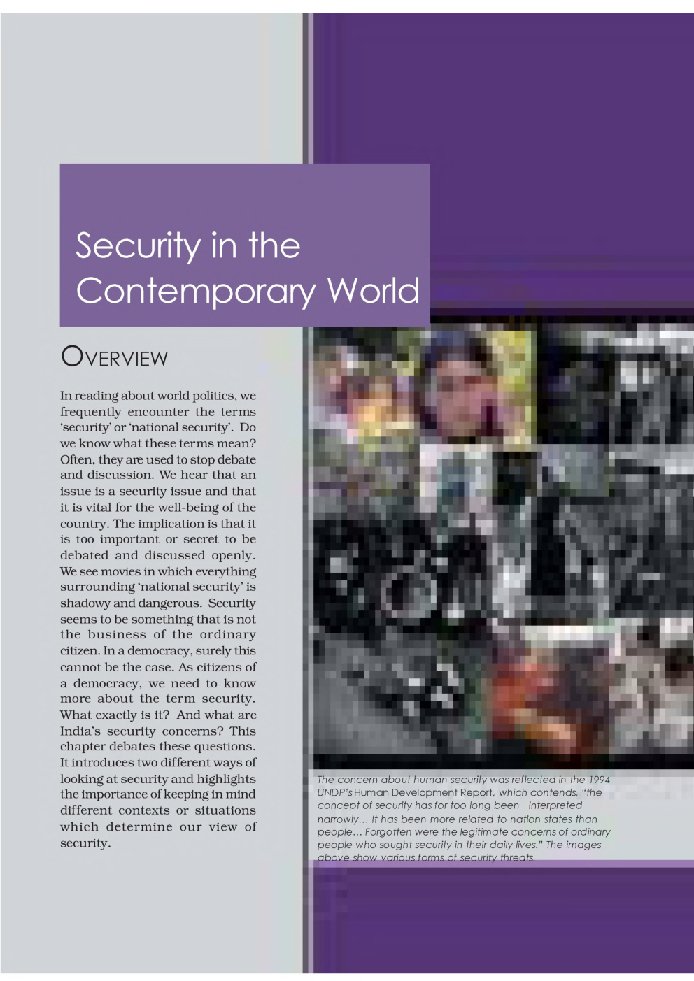 CBSE Security In The Contemporary World (Political Science) Study Material For Class 12 - Page 2