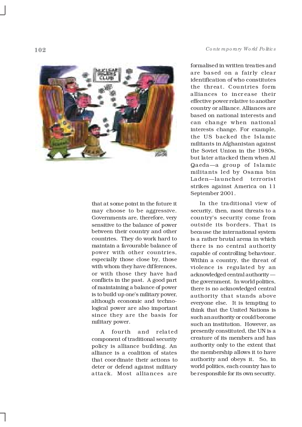 CBSE Security In The Contemporary World (Political Science) Study Material For Class 12 - Page 5