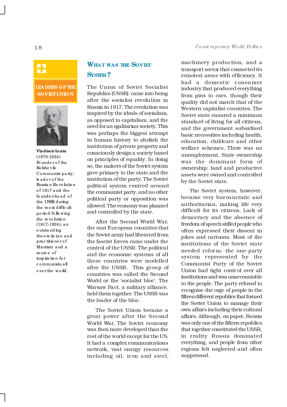 CBSE The End Of Bipolarity (Political Science) Study Material For Class 12 - Page 3