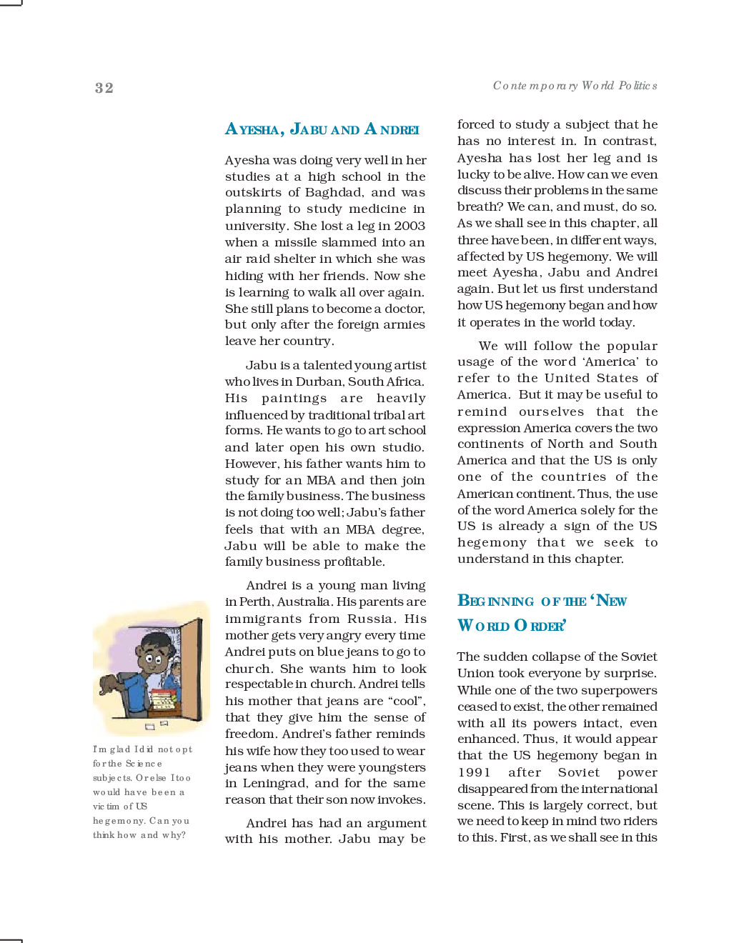 CBSE US Hegemony In World Politics (Political Science) Study Material For Class 12 - Page 3