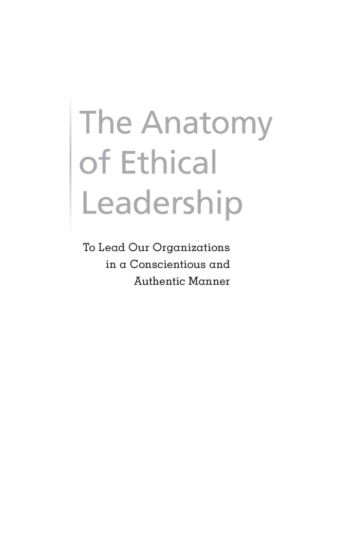 The Anatomy Of Ethical Leadership - Page 2