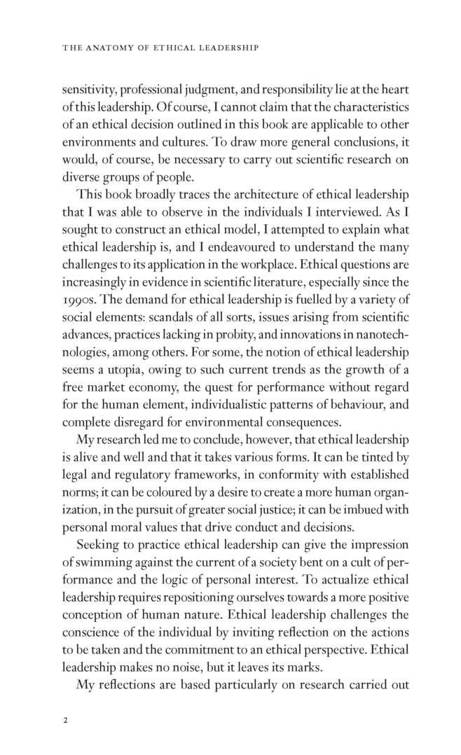 The Anatomy Of Ethical Leadership - Page 5