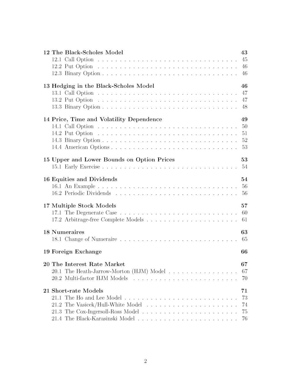 Financial Calculus - Page 3