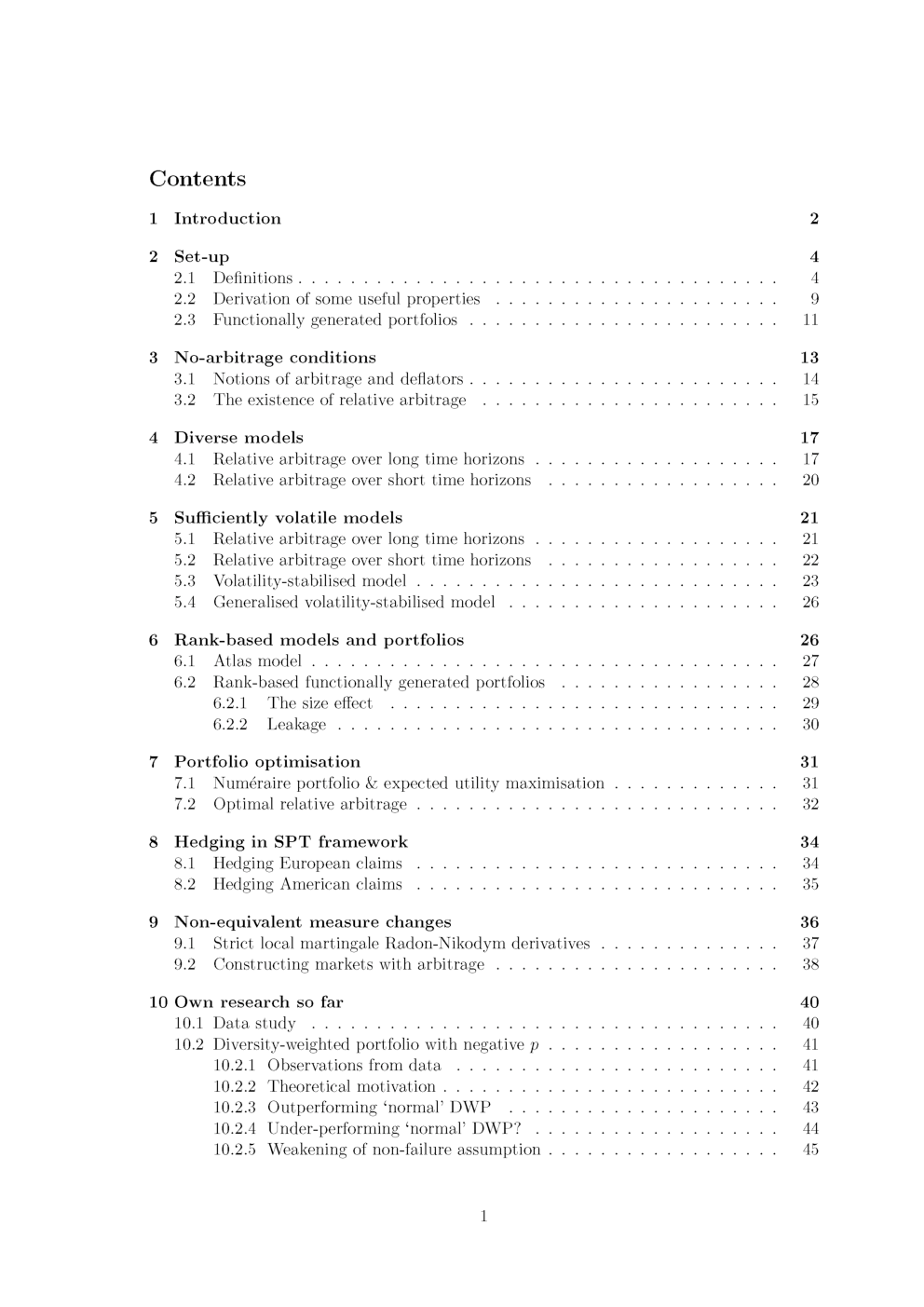 Topics In Stochastic Portfolio Theory - Page 3