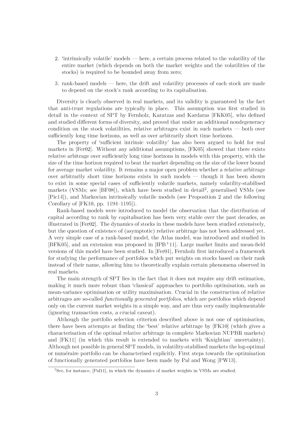 Topics In Stochastic Portfolio Theory - Page 5