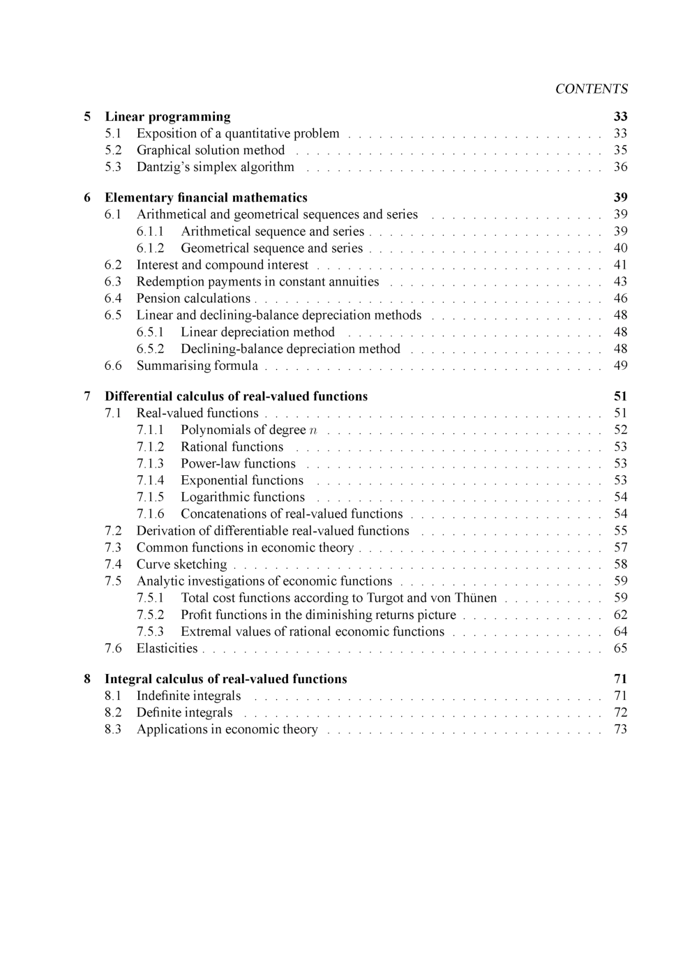 An Introduction To Business Mathematics - Page 4