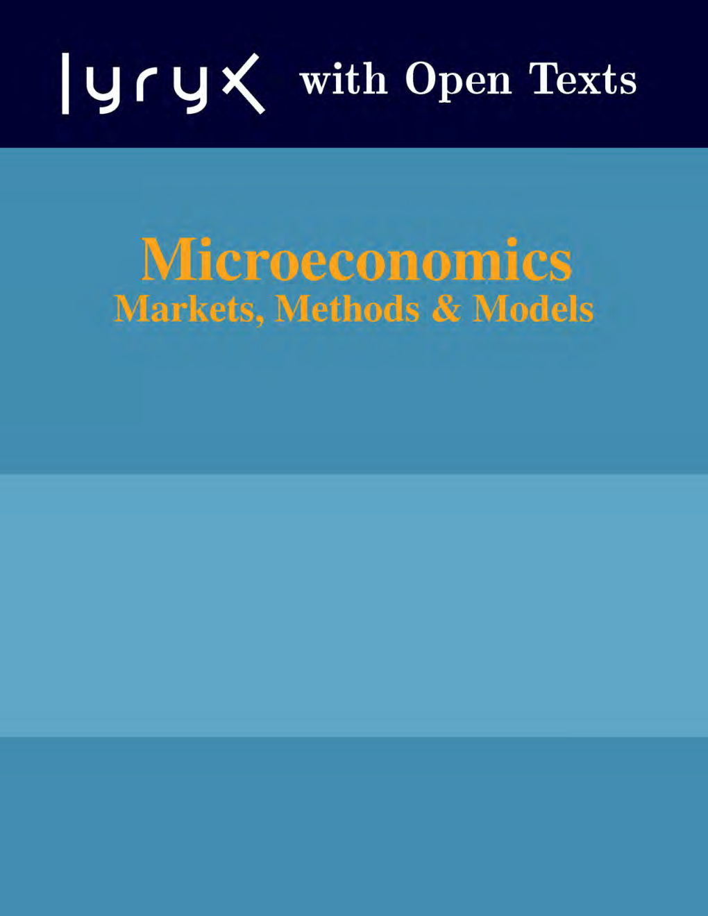Microeconomics Markets Methods And Models - Page 1