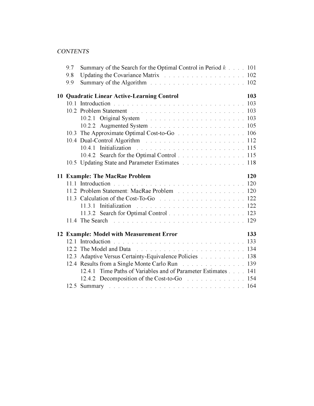 Stochastic Control For Economic Models - Page 5