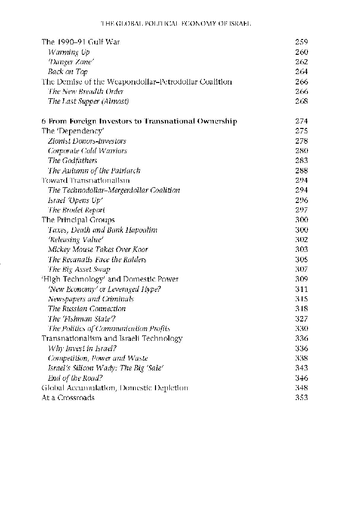 The Global Political Economy Of Israel - Page 5
