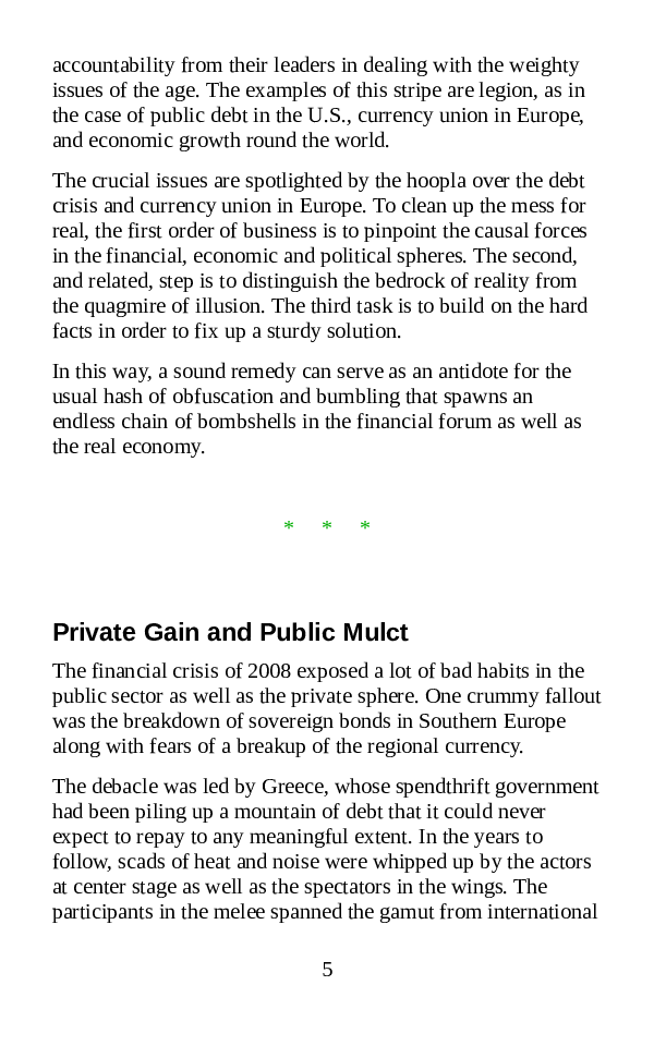 Charade Of The Debt Crisis - Page 5