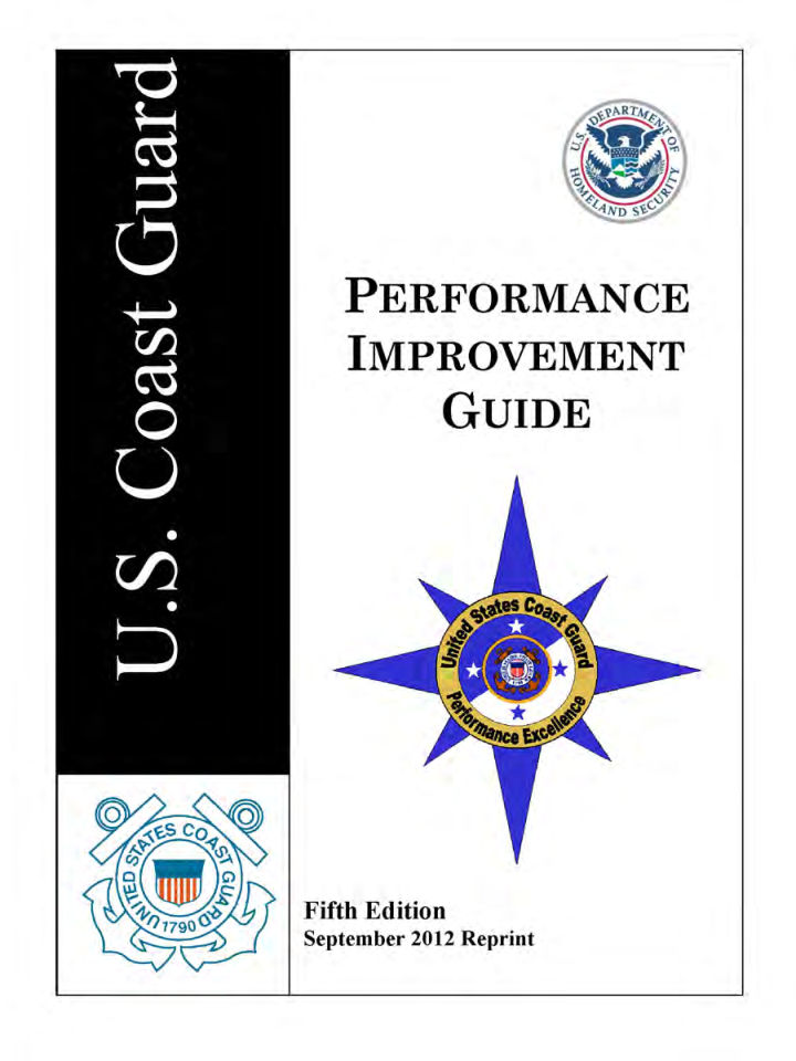 U.S.Coast Guard Performance Improvement Guide - Page 1