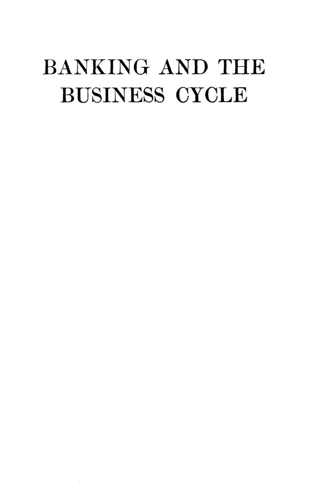 Banking And The Business Cycle - Page 2