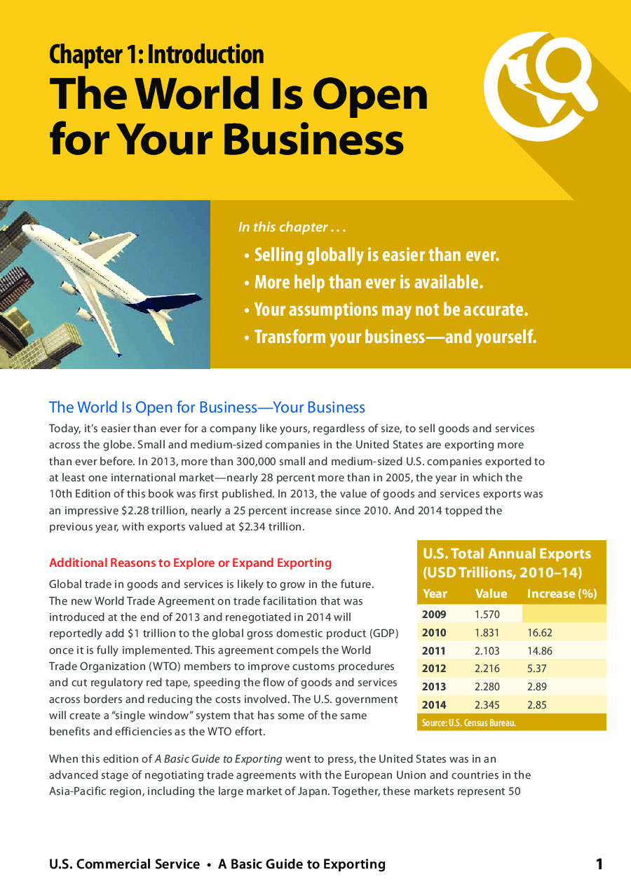 A Basic Guide To Exporting 11th Edition - Page 3