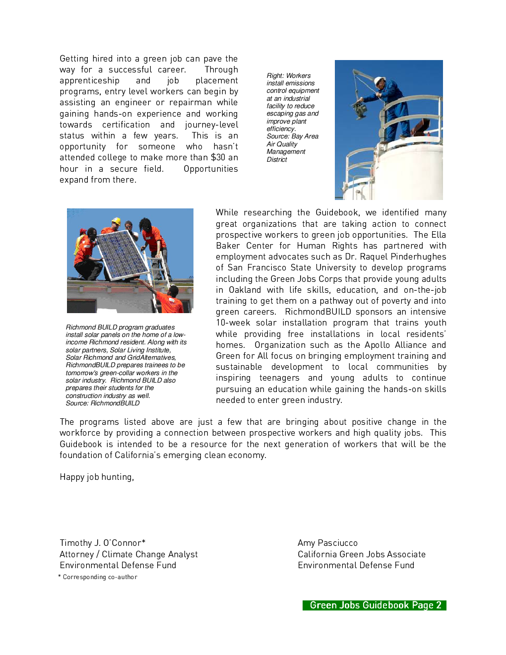 Green Jobs Guidebook - Page 5
