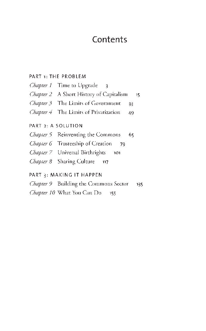 Capitalism 3.0 A Guide To Reclaiming The Commons - Page 3