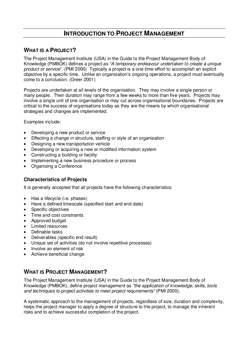 Program Guide To Project Management - Page 4