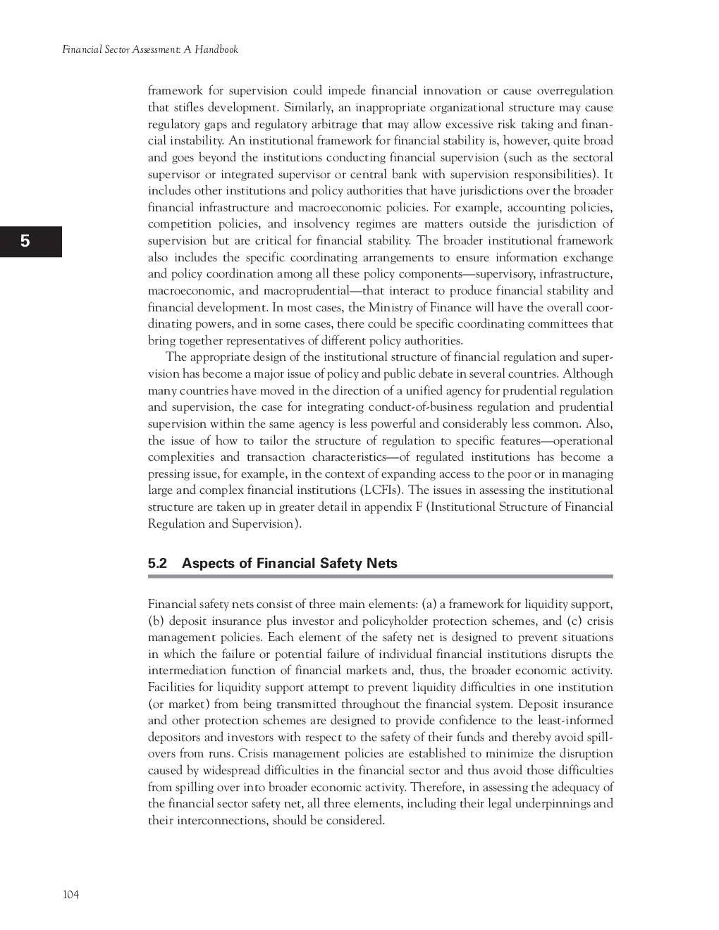 Avaluating Financial Sector Supervision Banking Insurance And Securities Markets - Page 5