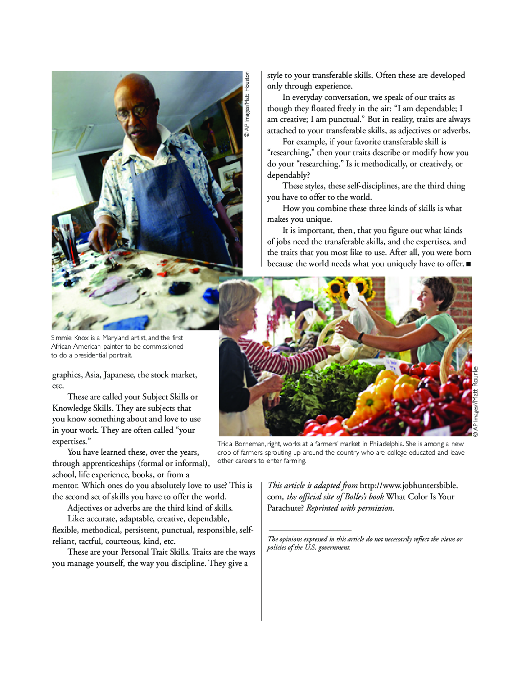 Choosing A Career - Page 5